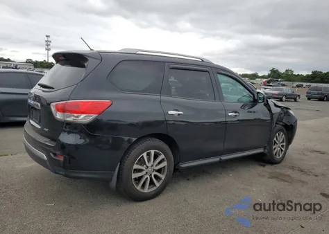 2015 Nissan Pathfinder S из США, поврежденный, VIN 5N1AR2MM5FC721890